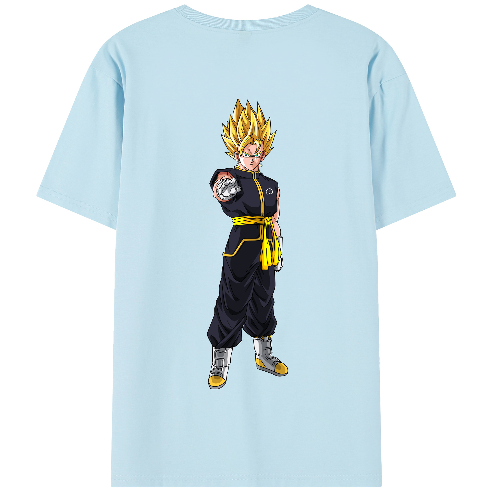 （画像用） ドラゴンボール ベジット DRAGON BALL Vegetto 綿100％半袖Tシャツ（背面プリント）